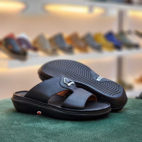 صورة حذاء تميمي جلد طبيعي مديل ت32